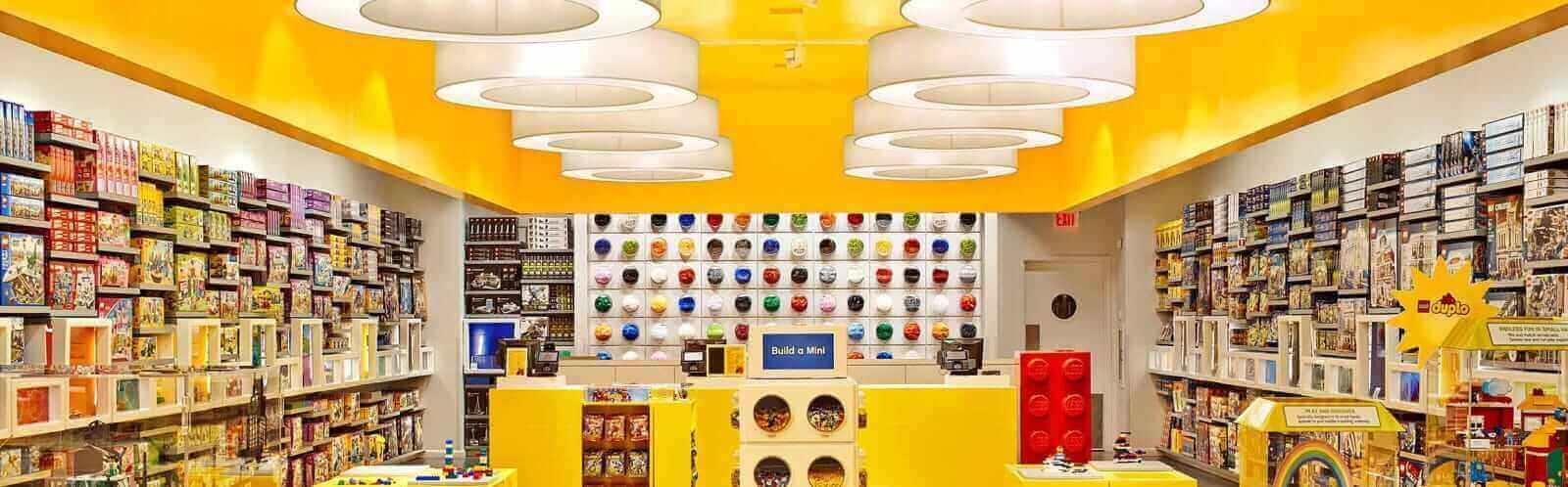 Verleiden Zinloos In de omgeving van LEGO® Stores