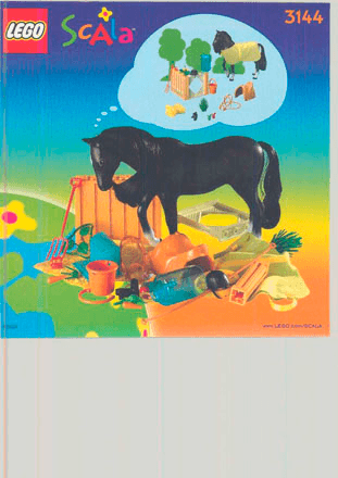 Preview for alternative construction for LEGO® Set 3144-1 - Number 1 BUILD. INST. FOR 3144