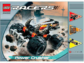 Preview for alternative construction for LEGO® Set 8468-1 - Number 1 BI 8468