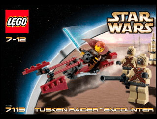 Preview for alternative construction for LEGO® Set 7113-1 - Number 1 BI 7113