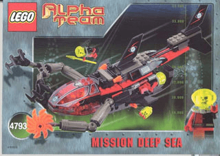 Preview for alternative construction for LEGO® Set 4793-1 - Number 1 BI 4793