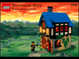 Preview for alternative construction for LEGO® Set 3739-1 - Number 1 BI 3739