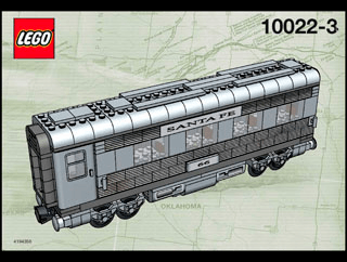 Preview for alternative construction for LEGO® Set 10022-1 - Number 1 BUILDING INSTR. 10022-3
