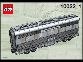 Preview for alternative construction for LEGO® Set 10022-1 - Number 2 BUILD. INSTRUCTION 10022-1