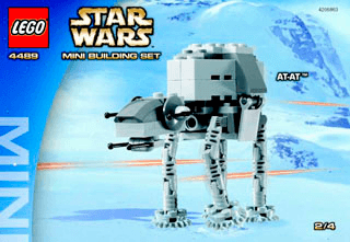 Preview for alternative construction for LEGO® Set 4489-1 - Number 1 BI 4489