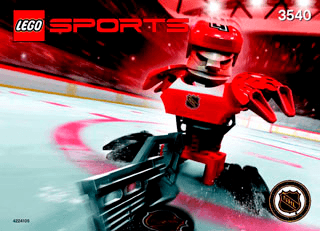 Preview for alternative construction for LEGO® Set 3540-1 - Number 1 BI, 3540 IN