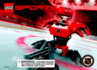 Preview for alternative construction for LEGO® Set 3540-1 - Number 2 BI, 3540 NA