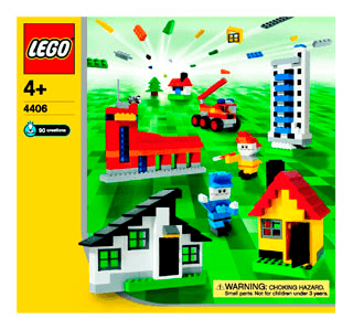 Preview for alternative construction for LEGO® Set 4406-1 - Number 2 BUILDINGINSTRUCTION 4406 NA
