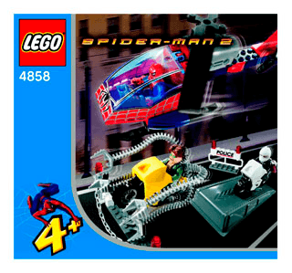 Preview for alternative construction for LEGO® Set 4858-1 - Number 1 BI, 4858 IN