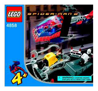 Preview for alternative construction for LEGO® Set 4858-1 - Number 2 BI, 4858 NA
