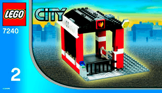 Preview for alternative construction for LEGO® Set 7240-1 - Number 2 BUILDINGINSTR. 7240/2
