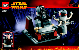 Preview for alternative construction for LEGO® Set 7251-1 - Number 2 BI, 7251 NA