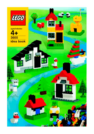 Preview for alternative construction for LEGO® Set 3600-2 - Number 1 BI, SKU 3600