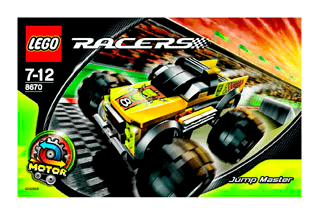 Preview for alternative construction for LEGO® Set 8670-1 - Number 1 BI 8670