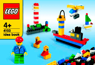 Preview for alternative construction for LEGO® Set 4103-1 - Number 1 BUILD. INST. 4103 VER. 90