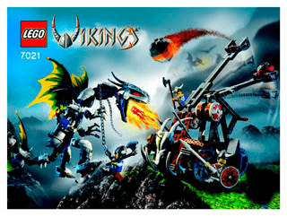 Preview for alternative construction for LEGO® Set 7021-1 - Number 2 BI 7021 NA