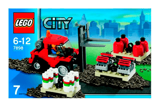 Preview for alternative construction for LEGO® Set 7898-1 - Number 2 BI 7/8 7898