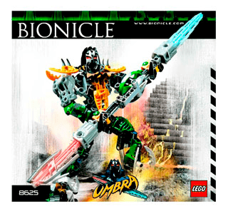 Preview for alternative construction for LEGO® Set 8625-1 - Number 1 BUILDING INSTR.3005/SKU 8625