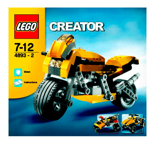 Preview for alternative construction for LEGO® Set 4893-1 - Number 3 BUILD. IN.3005 ART.4893 NA 2/2