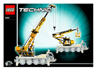Preview for alternative construction for LEGO® Set 8421-1 - Number 3 BYGGEVEJLEDNING, 8421/2