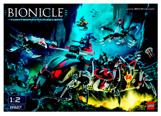 Preview for alternative construction for LEGO® Set 8927-1 - Number 1 BUILDING INSTR 3008 8927 1/2