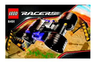 Preview for alternative construction for LEGO® Set 8491-1 - Number 1 BI, 8491