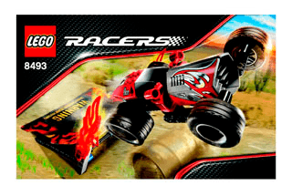 Preview for alternative construction for LEGO® Set 8493-1 - Number 1 BI, 8493