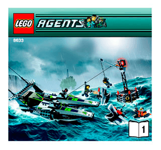 lego agents speedboat rescue
