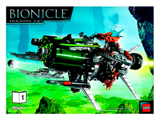 Preview for alternative construction for LEGO® Set 8941-1 - Number 1 BUILDING INSTR. 3006 8941 1/3