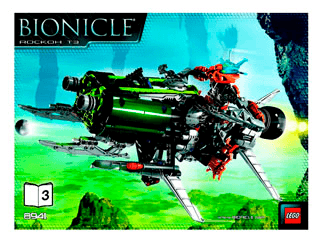 Preview for alternative construction for LEGO® Set 8941-1 - Number 3 BUILDING INSTR. 3006 8941 3/3