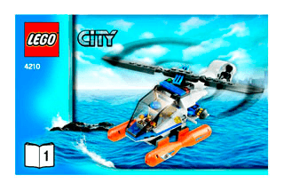 Preview for alternative construction for LEGO® Set 4210-1 - Number 1 BUILD INSTR 3004, 4210 1/2