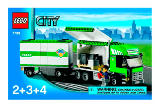 Preview for alternative construction for LEGO® Set 7733-1 - Number 3 BUILD INSTR 3004, 7733 2/2 NA