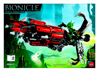 Preview for alternative construction for LEGO® Set 8943-1 - Number 2 BUILDING INSTR 8943 2/3 3008