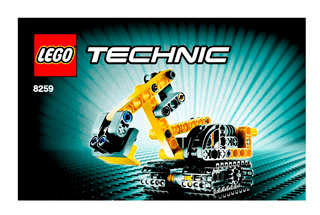 Preview for alternative construction for LEGO® Set 8259-1 - Number 3 BI 3003/24 - 8259 - 3/3
