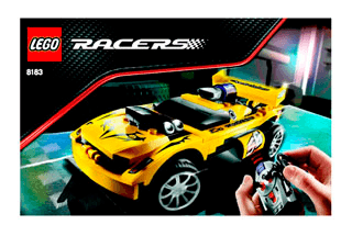 Preview for alternative construction for LEGO® Set 8183-1 - Number 1 BI 3004/64 - 8183