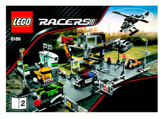 Preview for alternative construction for LEGO® Set 8186-1 - Number 2 BI 3008/48 - 8186 2/2