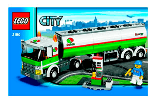 Preview for alternative construction for LEGO® Set 3180-1 - Number 1 BI 3004/56 - 3180 V.29