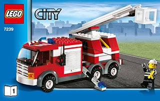 Preview for alternative construction for LEGO® Set 7239-1 - Number 2 BI 3004/48 - 7239 IN 1/2