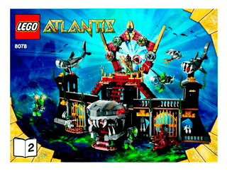 Preview for alternative construction for LEGO® Set 8078-1 - Number 1 BI 3006/80+4 - 8078 V 29 2/2