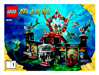 Preview for alternative construction for LEGO® Set 8078-1 - Number 3 BI 3006/72+4 - 8078 V 29 1/2