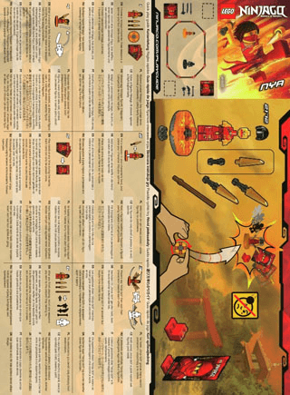 Preview for alternative construction for LEGO® Set 2172-1 - Number 1 BI 2002/ 2 - 2172 V.29