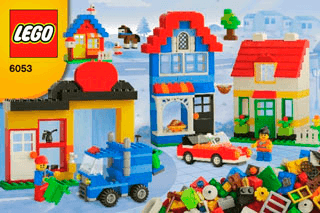 Preview for alternative construction for LEGO® Set 6053-1 - Number 1 BI 3002/72+4, 6053 V29