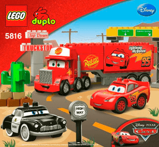 Preview for alternative construction for LEGO® Set 5816-1 - Number 2 BI 3005/12, 5816