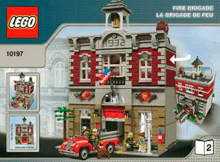 Lego Creator Fire Brigade 10197