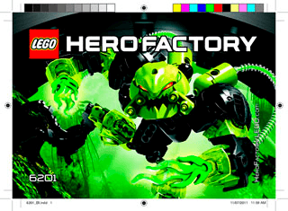 Preview for alternative construction for LEGO® Set 6201-1 - Number 1 BI 3010/32, 6201 V.29