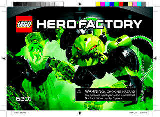 Preview for alternative construction for LEGO® Set 6201-1 - Number 2 BI 3010/32, 6201 V.39