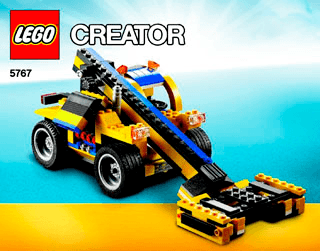 Preview for alternative construction for LEGO® Set 5767-1 - Number 2 BI 3016/56 5767 V110/140 3/3
