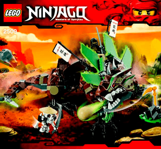 Preview for alternative construction for LEGO® Set 2509-1 - Number 1 BI 3005/60 - 2509  V29