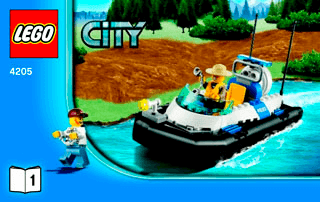 Preview for alternative construction for LEGO® Set 4205-1 - Number 1 BI 3004/36-4205 V29 1/3