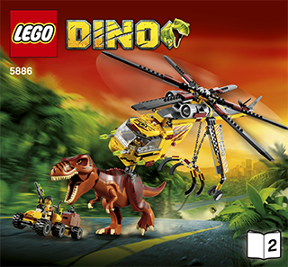 Preview for alternative construction for LEGO® Set 5886-1 - Number 3 BI 3005/60 - 5886 V29 2/2